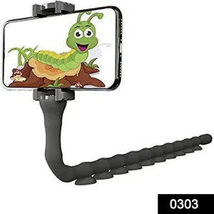 0303 Mobile Phone Holder Multi-Functional Cute Warm Snake Holder