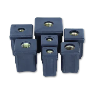 10/38/M16 <span> 38mm x 38mm  Square M/S Threaded Tube Insert</span>