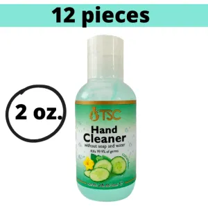 12 pcs/ Hand Sanitizer 2 oz. (60-ml)