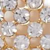 3-Piece Gold-Tone Pave Earrings Set