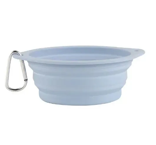 350/600ml Large Collapsible Dog Bowl