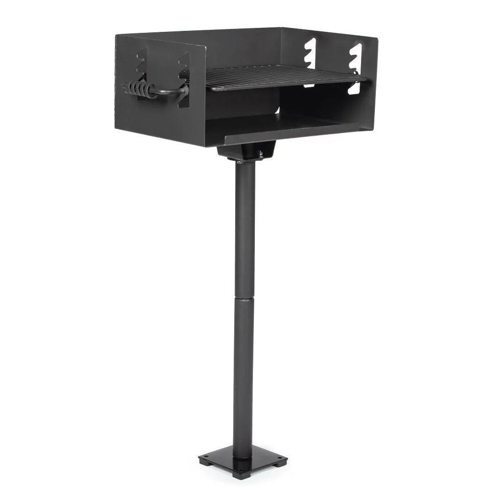 384 Sq. In. Park-Style Charcoal Grill