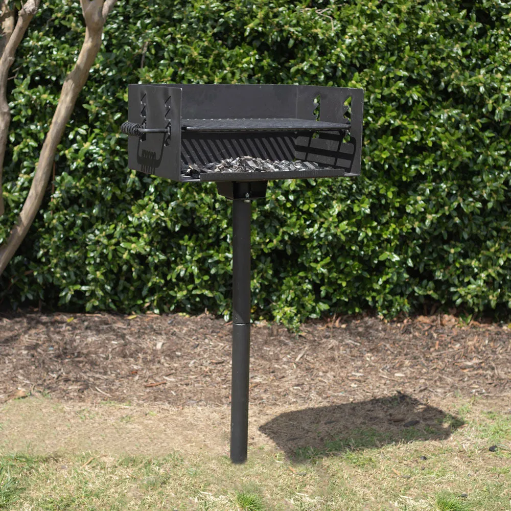 384 Sq. In. Park-Style Charcoal Grill