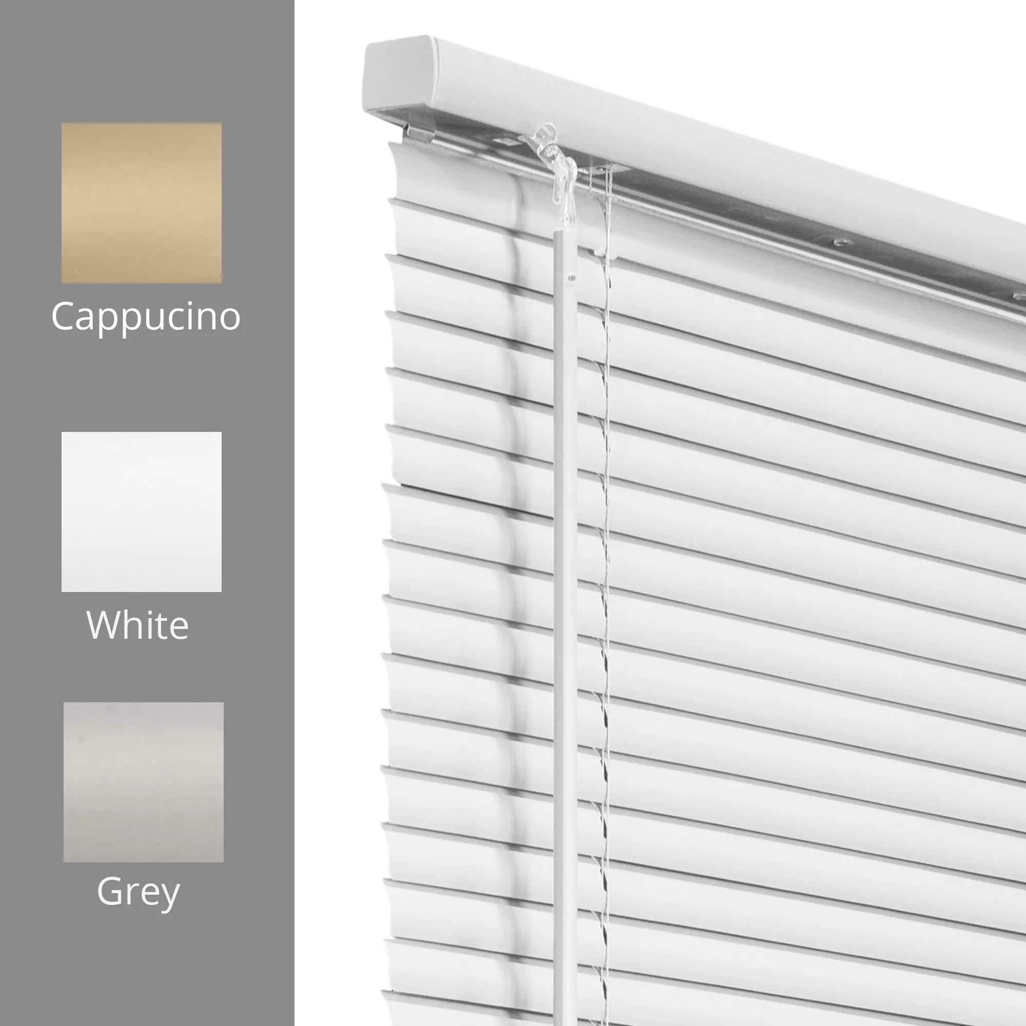 48-INCH HEIGHTS | Room Darkening 1" Slats