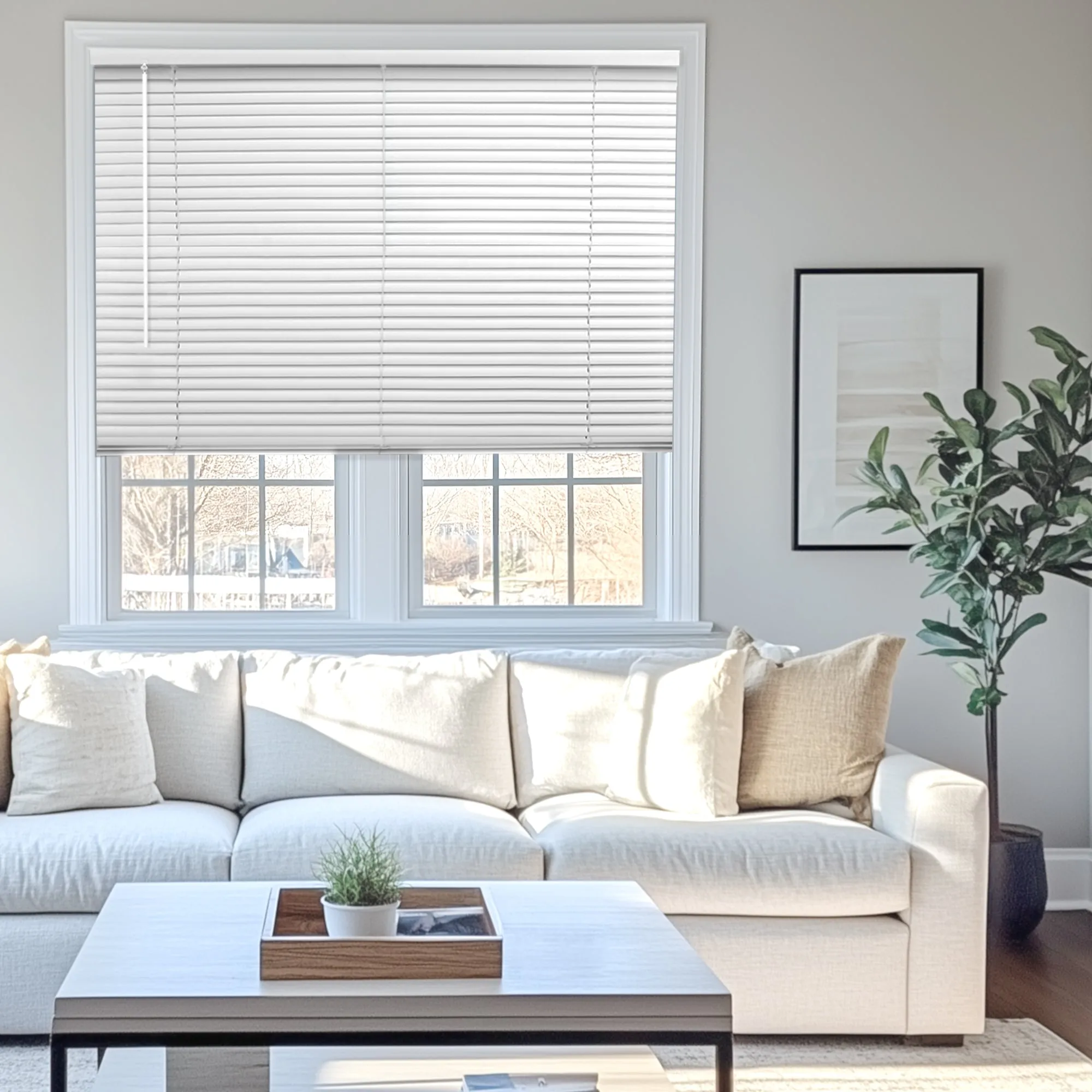 48-INCH HEIGHTS | Room Darkening 1" Slats