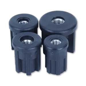 81/40/M16 <span> 40mm Round Stainless Steel Threaded Tube Insert</span>