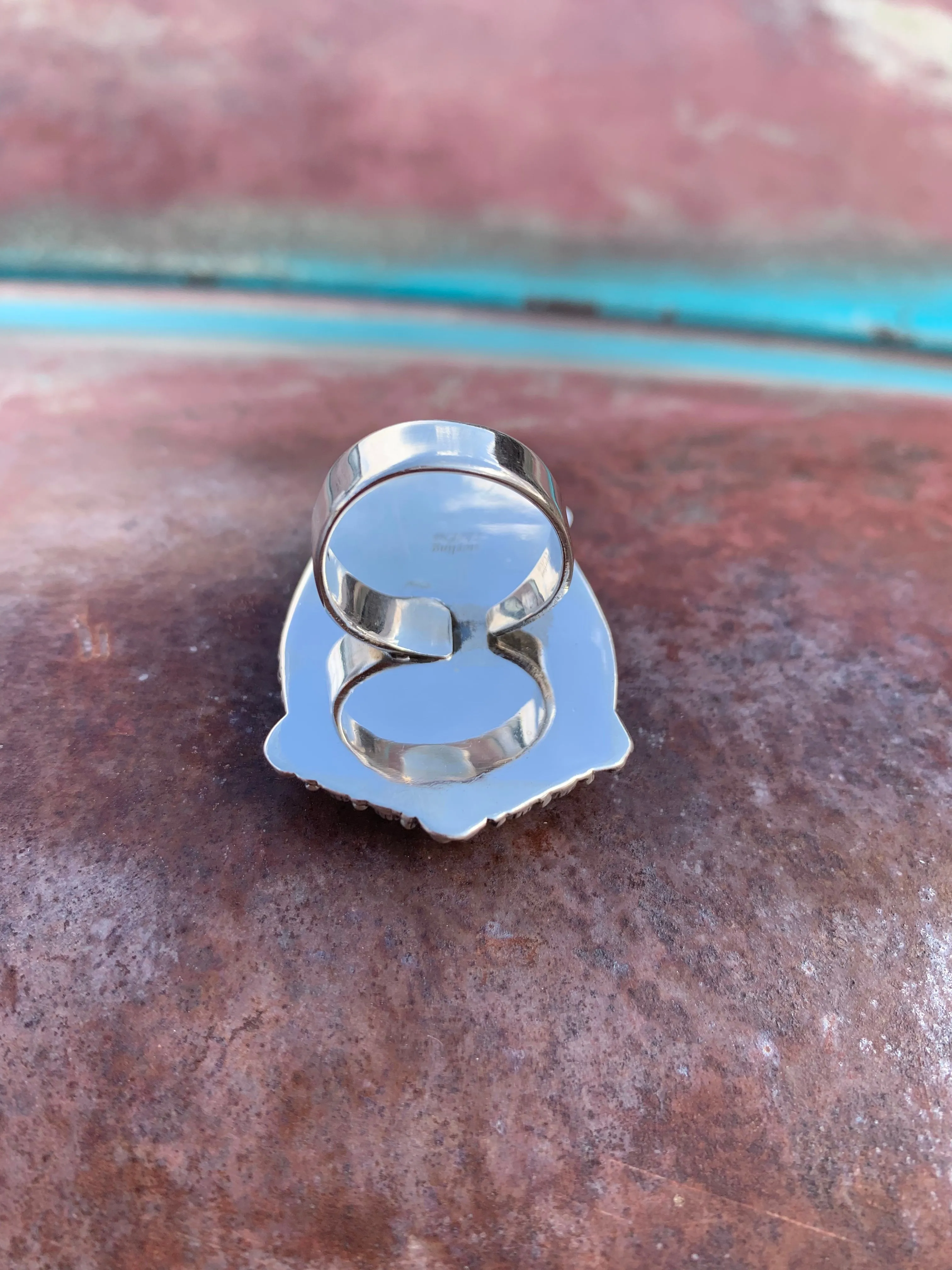 Adjustable Turquoise ring