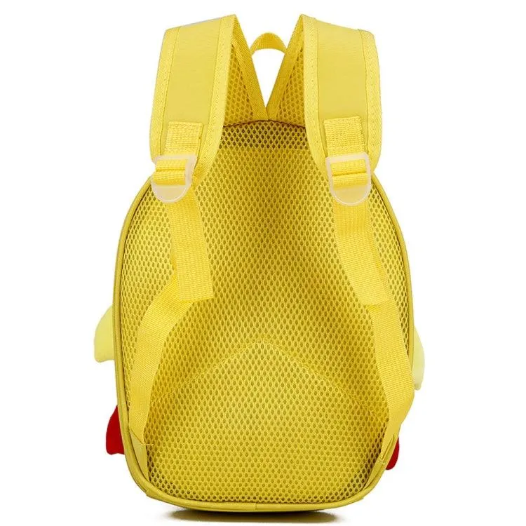 Airplane-Themed Waterproof Kids Backpack - Spacious Eggshell Design for Adventurous Learning