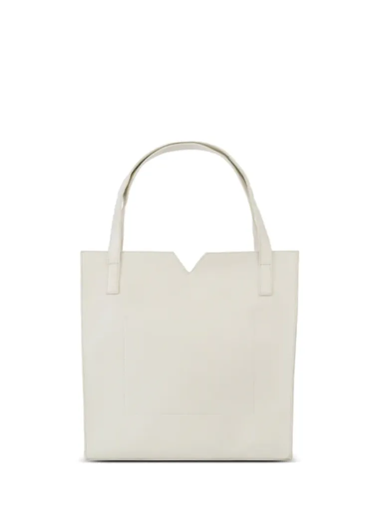Alicia Tote II | Coconut/Cream Pebble