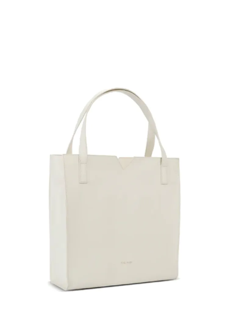 Alicia Tote II | Coconut/Cream Pebble