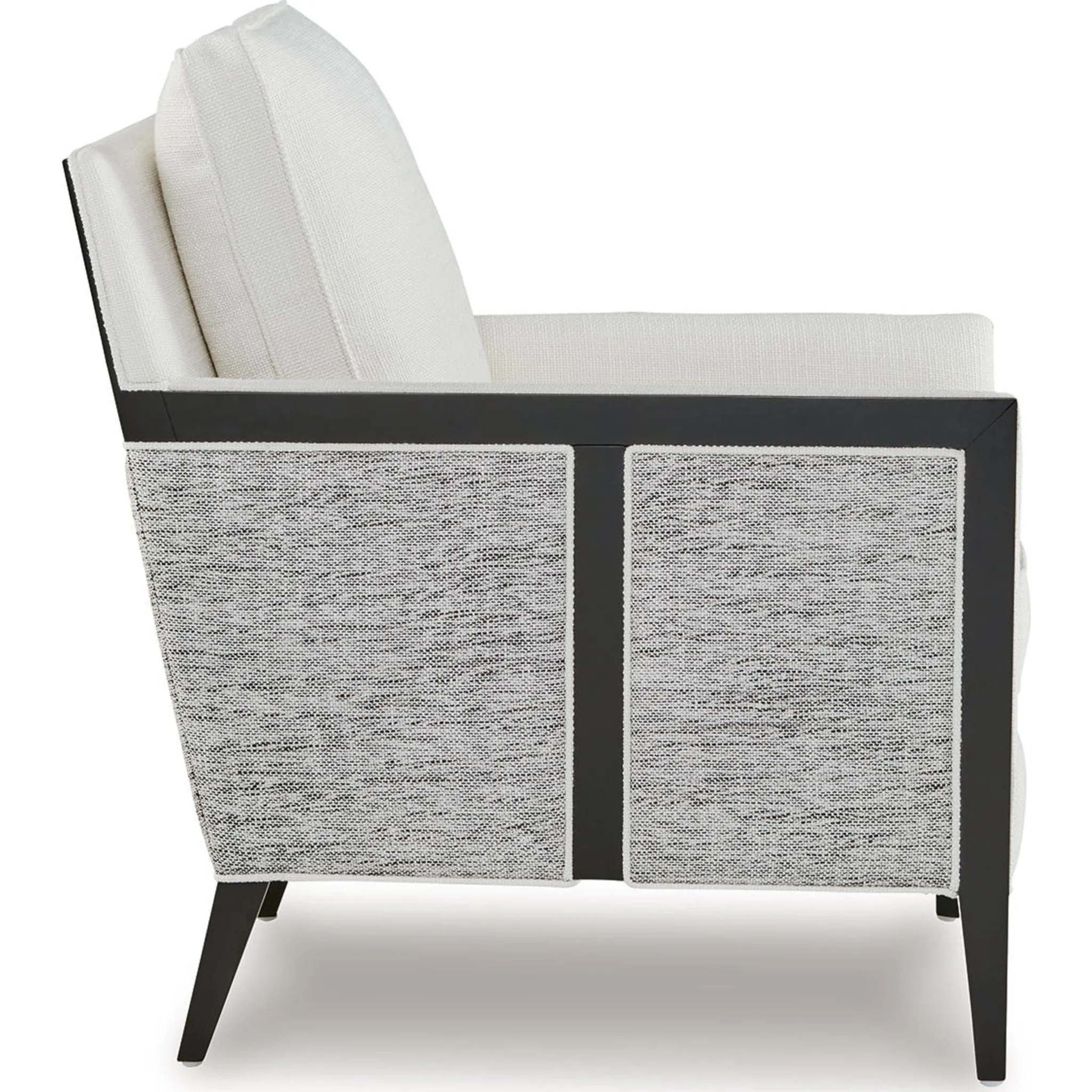 Ardenworth Accent Chair - Black/Ivory