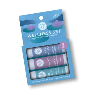 Aromatherapy Nasal Inhalers - Wellness Set