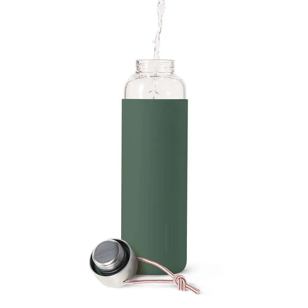 black blum Glass Water Bottle 600ml