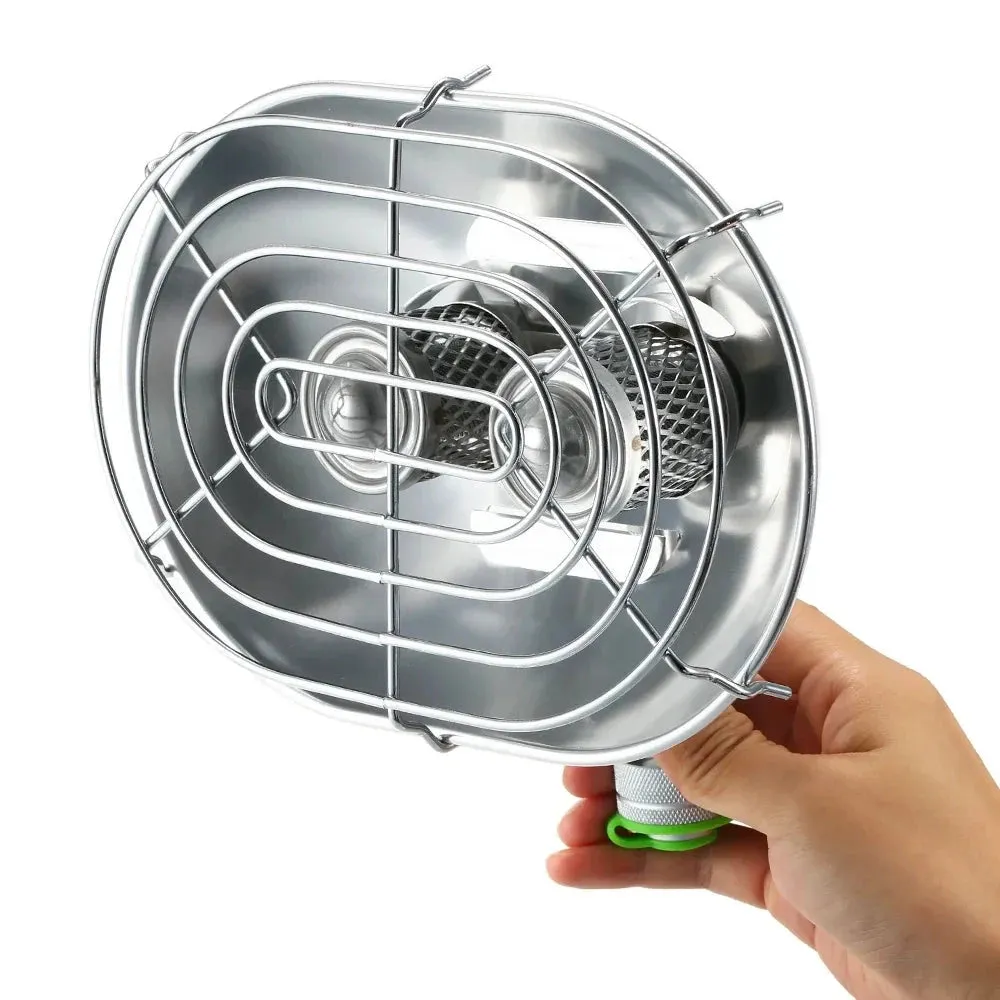 BRS-H22 Double Head Outdoor Heater Portable Infrared Ray Camping Heating Stove Warmer Heating Gas Stove for Camping Hiking