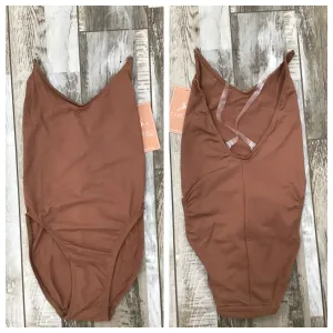 Capezio - Overs & Unders Bodyliners - Camisole Leotard w/ Clear Adjustable Straps - Child/Adult (3532C/3532) - S60/Maple