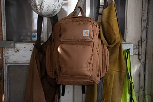 Carhartt 35L Triple-Compartment Backpack Carhartt Brown
