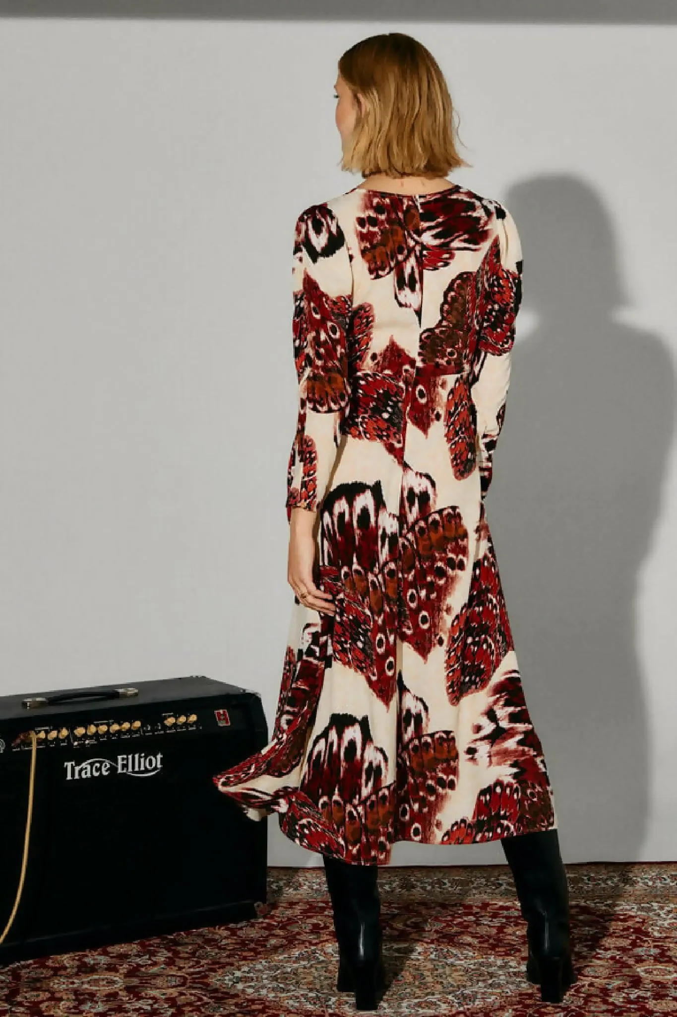 Chic and Sexy print gown