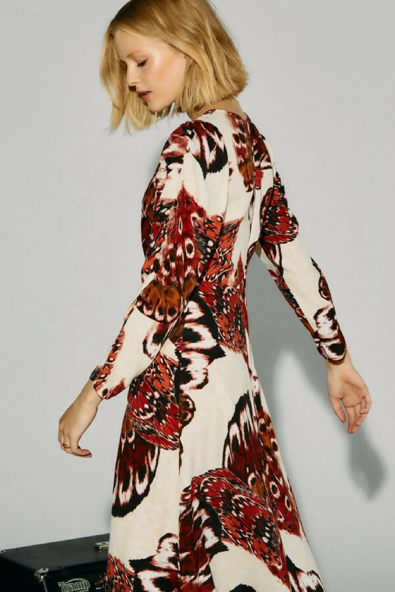 Chic and Sexy print gown