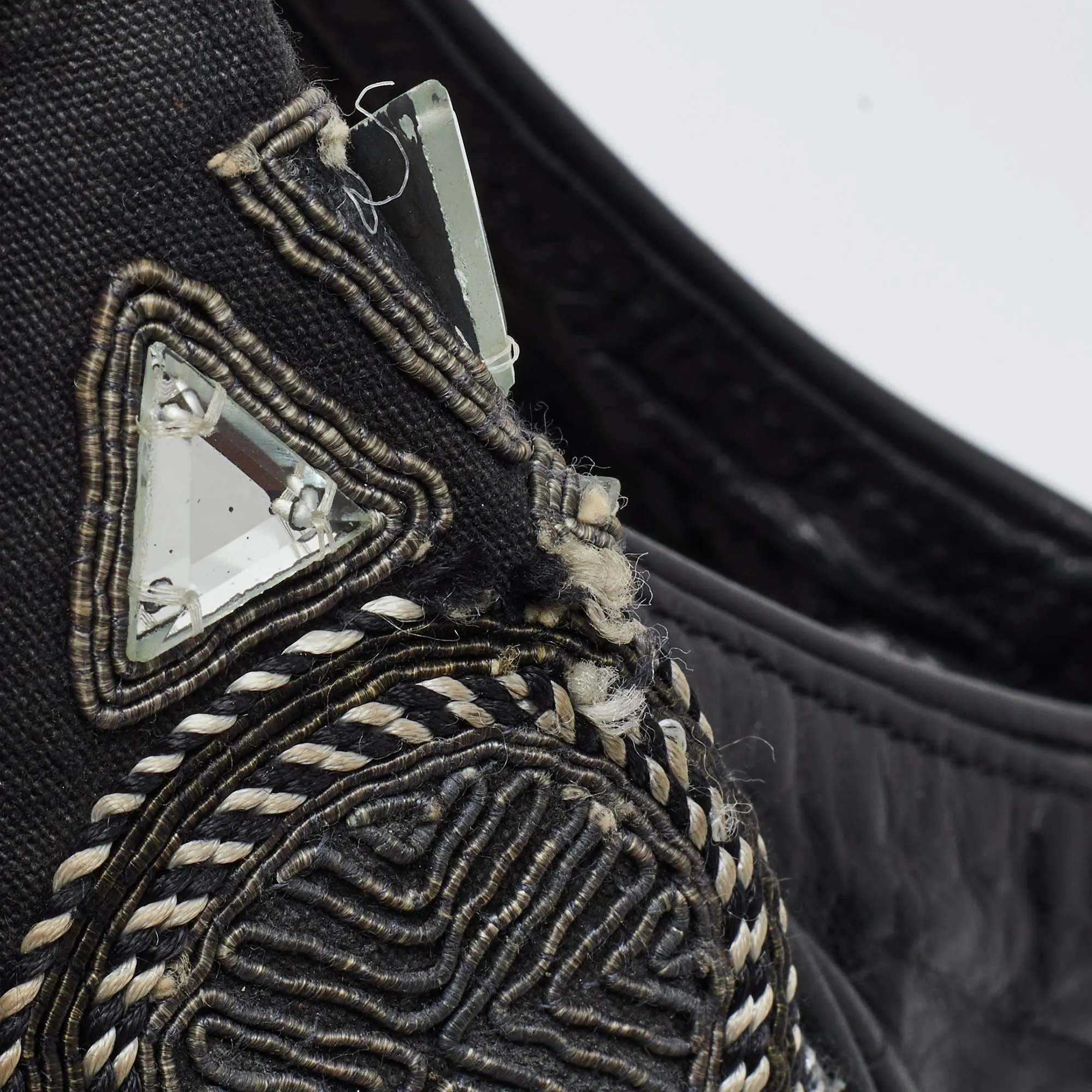Chloe  Leather Embellished Ring Handle Hobo