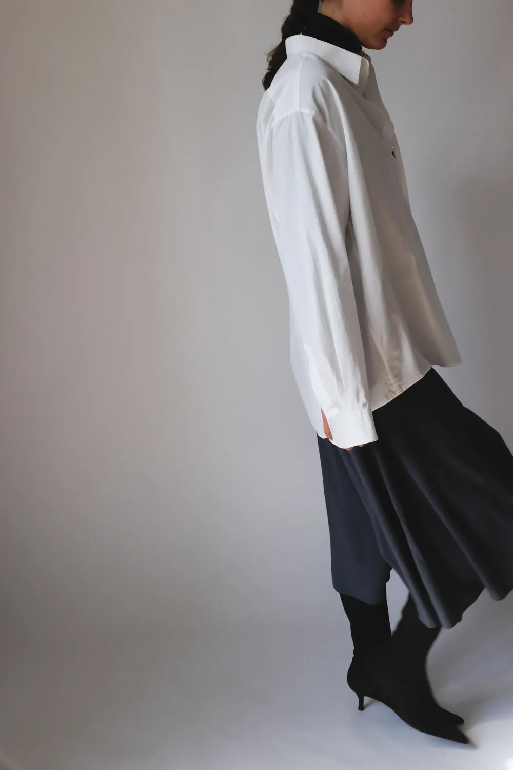 CLASSY VINTAGE WHITE SHIRT