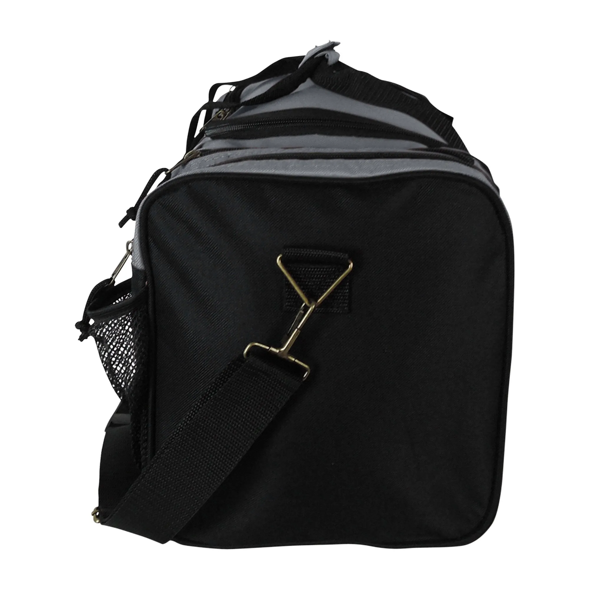 Dalix 20 Inch Sports Duffle Bag with Mesh and Valuables Pockets, Gray