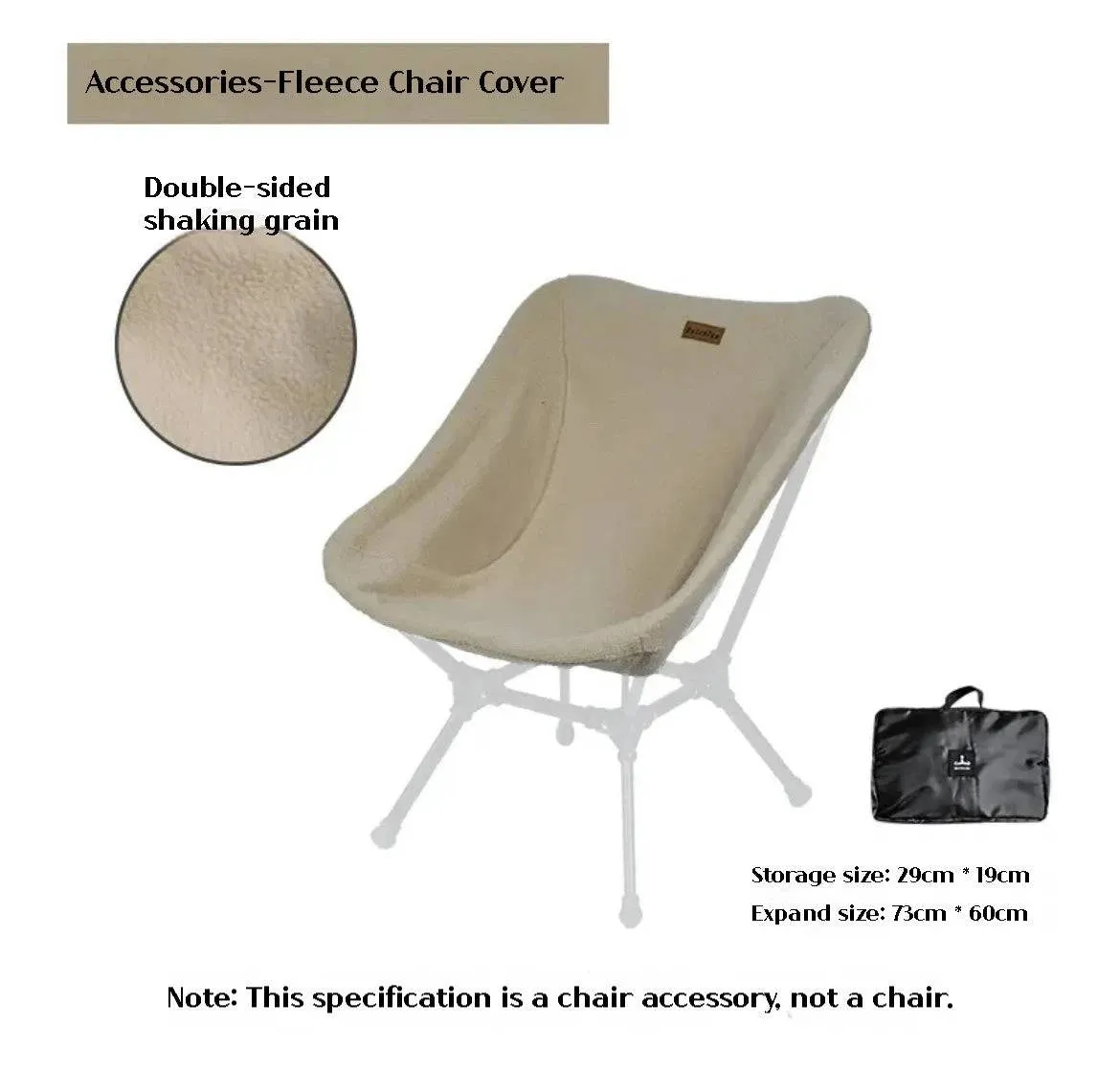 Difeike Outdoor Folding Camping Chair Portable New Moon Chair Outdoor High Back Lounge Chair Aluminum Alloy Free Lounge Chair