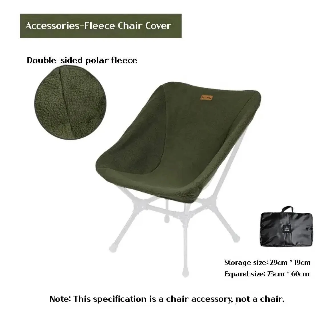 Difeike Outdoor Folding Camping Chair Portable New Moon Chair Outdoor High Back Lounge Chair Aluminum Alloy Free Lounge Chair