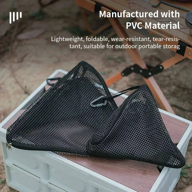 Drying Net Triangle Drying Hanging Mesh Storage Net Tent Food Dryer Net Outdoor Camping Organizer Mesh Storage For Foods Clothes