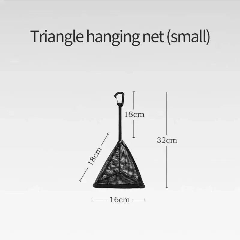 Drying Net Triangle Drying Hanging Mesh Storage Net Tent Food Dryer Net Outdoor Camping Organizer Mesh Storage For Foods Clothes