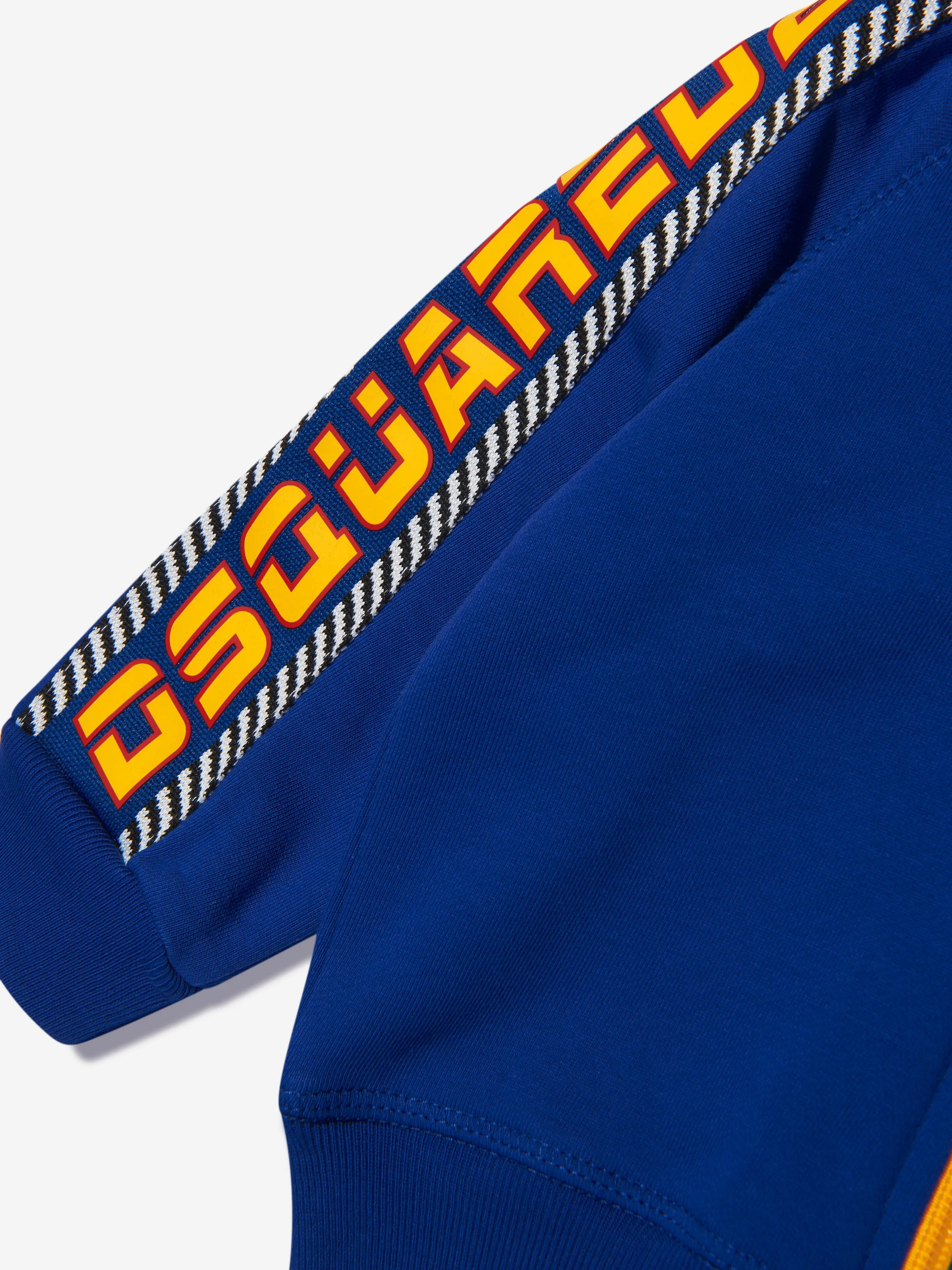 Dsquared2 Baby Logo Tape Zip Up Sweat Top
