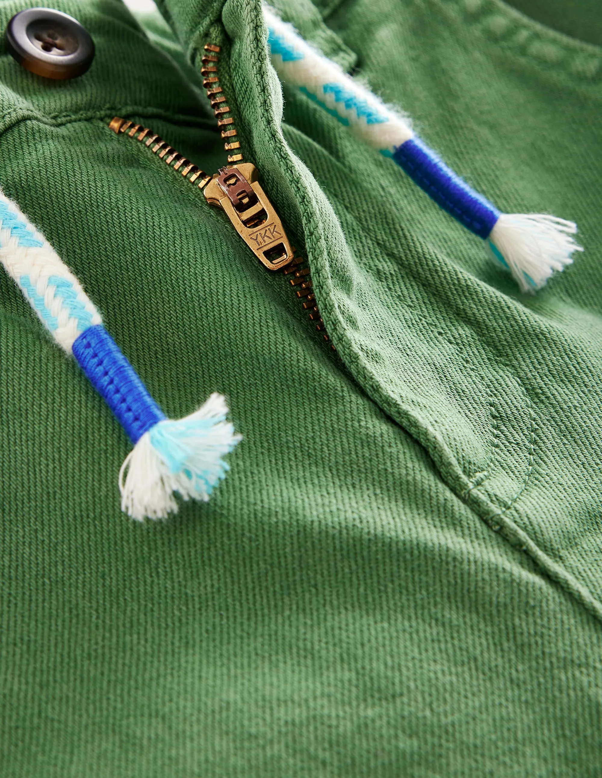 Garment Dye Cargo Shorts-Safari Green