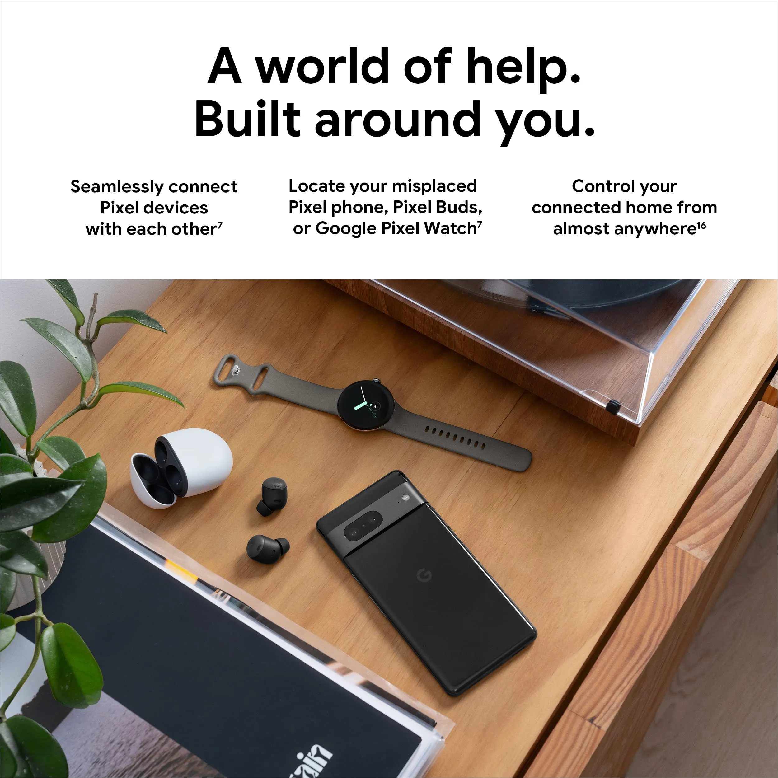 Google Pixel 7 (128GB 8GB, Obsidian)
