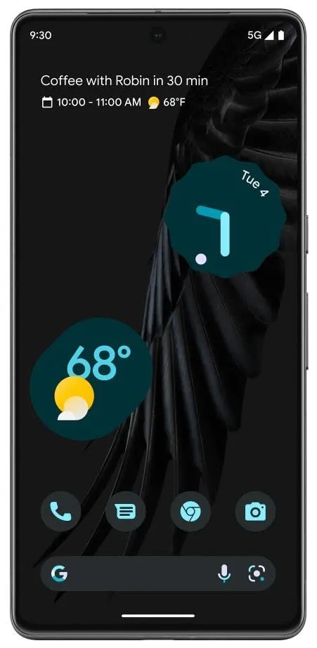 Google Pixel 7 (128GB 8GB, Obsidian)