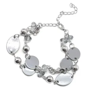Happy Travels Gray Bracelet