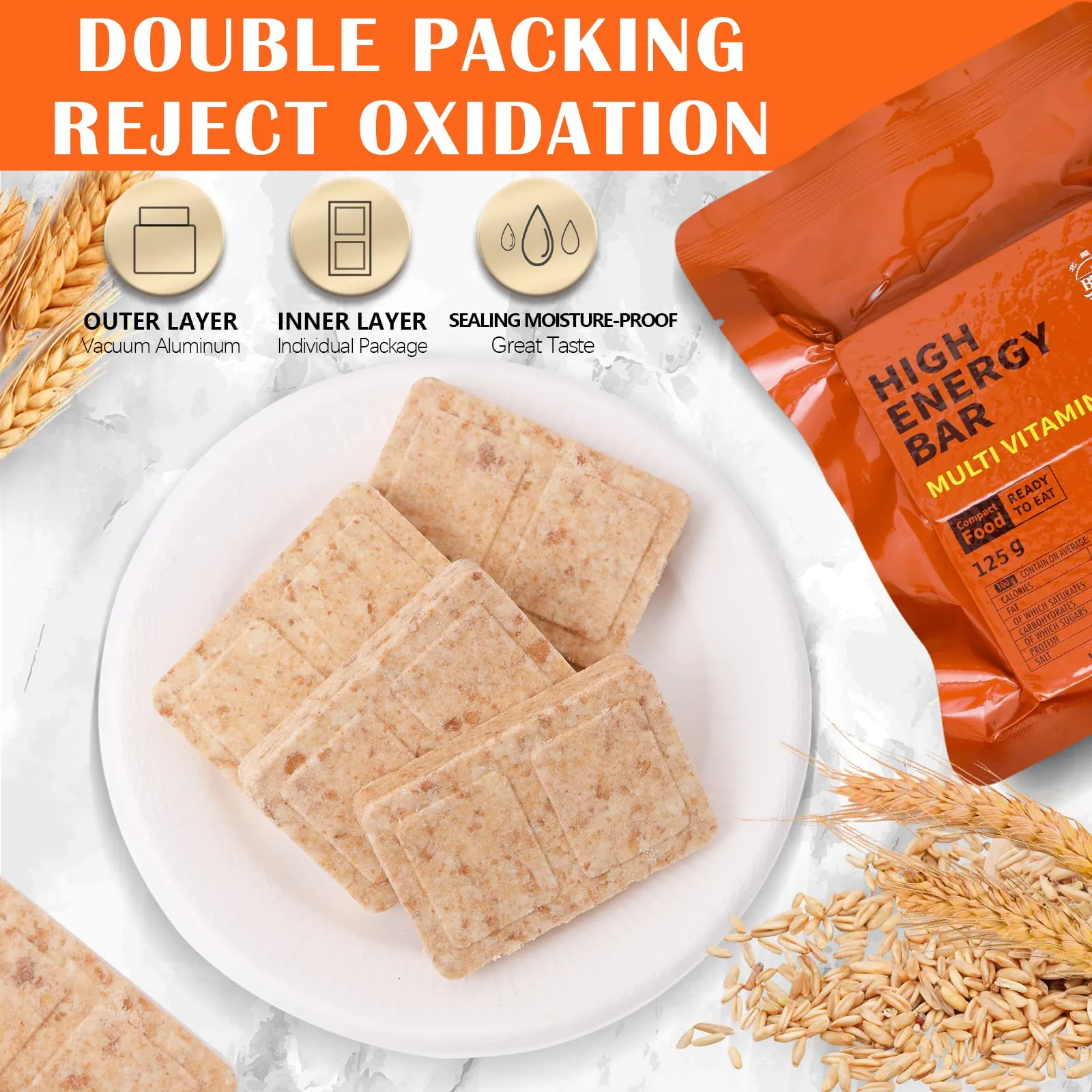 High Energy Ration Bars - Multi Vitamin (12 Count)