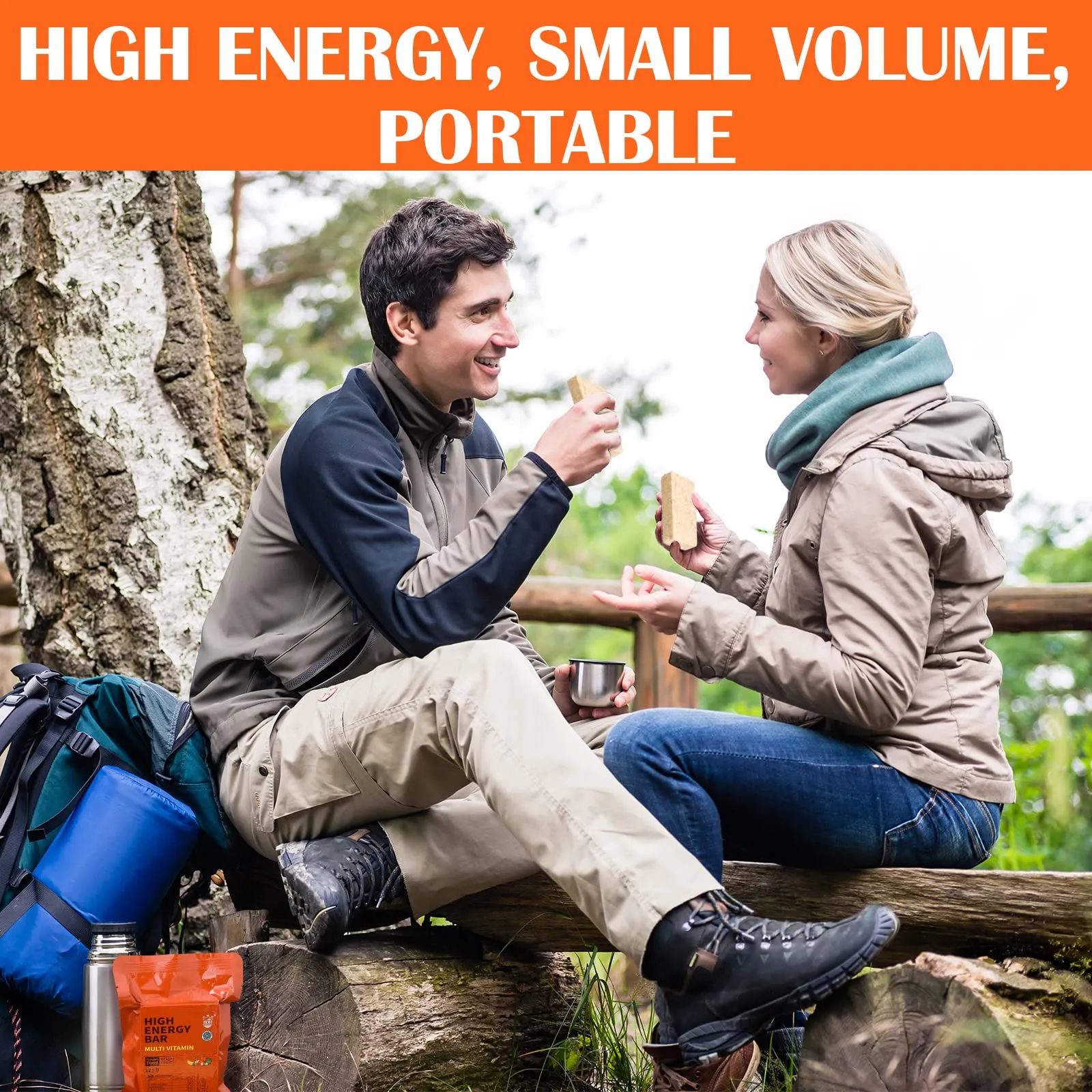 High Energy Ration Bars - Multi Vitamin (12 Count)
