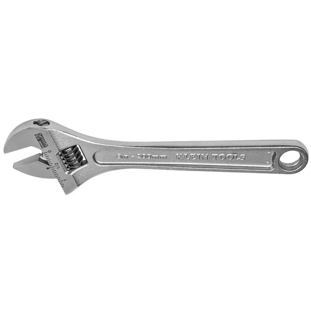 Klein Tools 507-6 Adjustable Wrench, Extra-Capacity, 6"