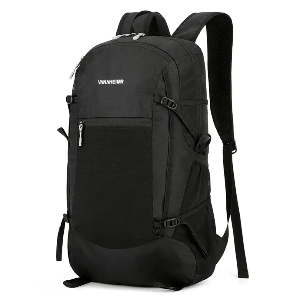 Lightweight Foldable Hiking Backpack Water-resistant Packable Travel Backpack Oxford Cloth Daypack for Cycling Camping