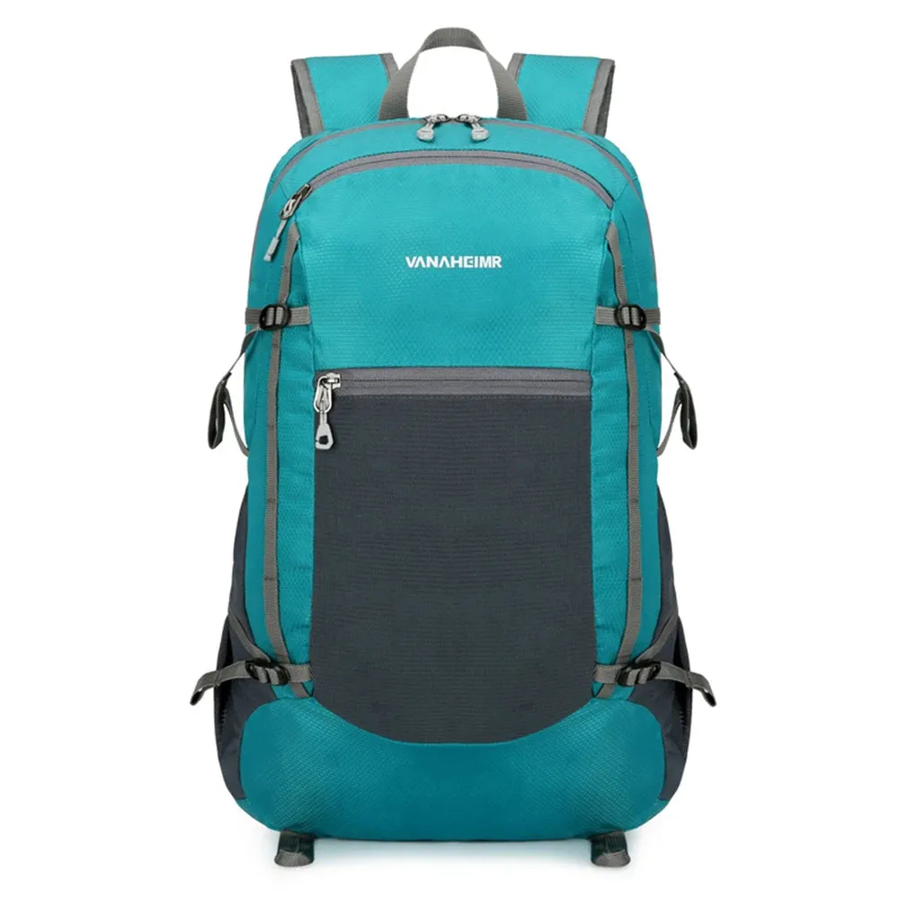 Lightweight Foldable Hiking Backpack Water-resistant Packable Travel Backpack Oxford Cloth Daypack for Cycling Camping