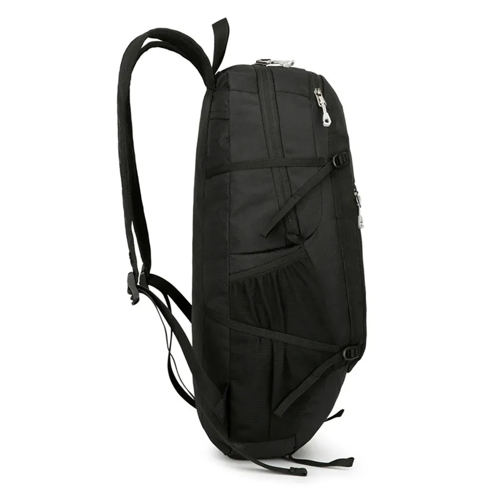 Lightweight Foldable Hiking Backpack Water-resistant Packable Travel Backpack Oxford Cloth Daypack for Cycling Camping
