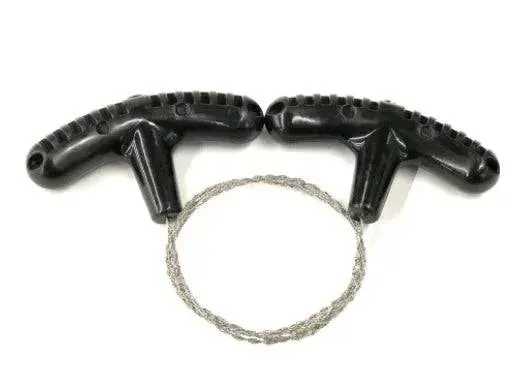 Manual Hand Steel Travel Tools Outdoor Camping Hiking Rope Chain Saw Practical Portable Emergency Survival Gear Steel Wire Kits