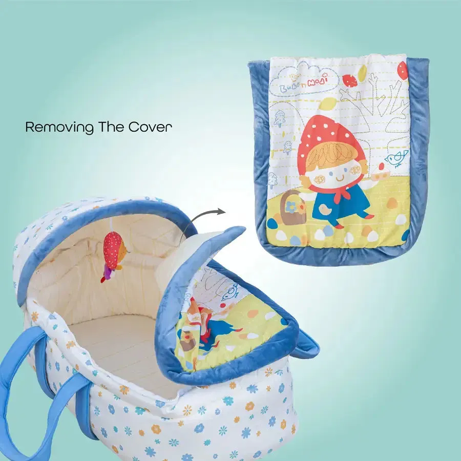 Moon - Moses Basket (Pink)