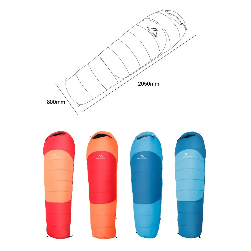 Outdoor Camping Sleeping Bag Portable Winter Thickened Warming Sleeping Bag Light-weight Cotton Sleeping Bag