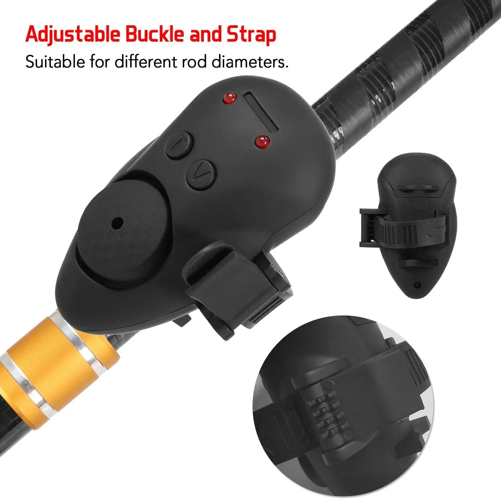 Portable Electronic Fishing Bite Alarm Excellent Alarm Fishing Alarm Night Fishing Smart Reminder Bite Alarm Night Fishing