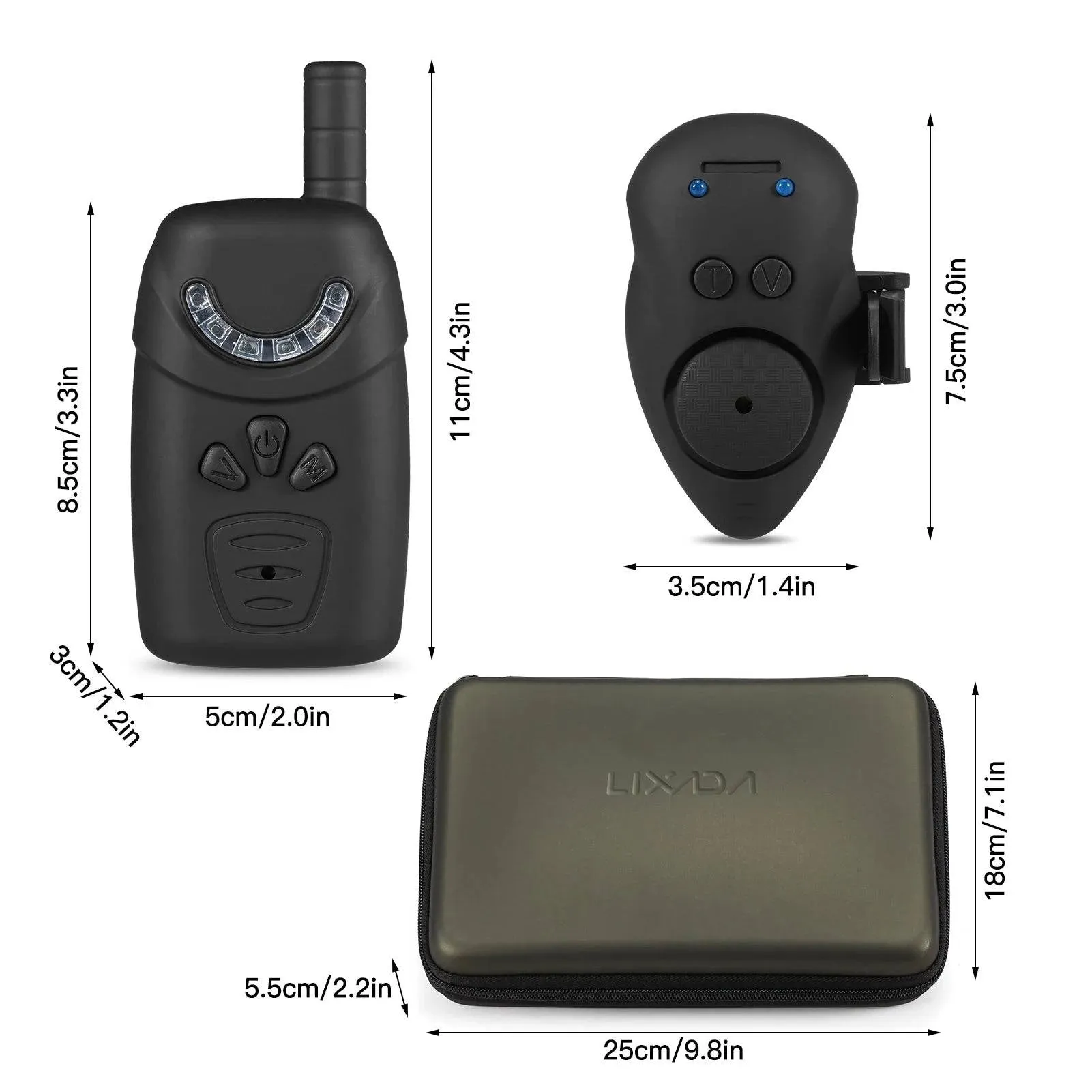 Portable Electronic Fishing Bite Alarm Excellent Alarm Fishing Alarm Night Fishing Smart Reminder Bite Alarm Night Fishing