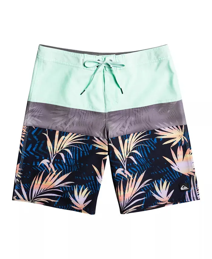 Quiksilver Boys Everyday Panel Youth 17 Boardshorts-Beach Glass