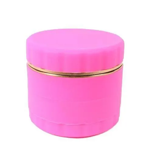 SALE!! Silicone 63mm Atomic Grinder with Aluminium Metal Teeth and Sifter