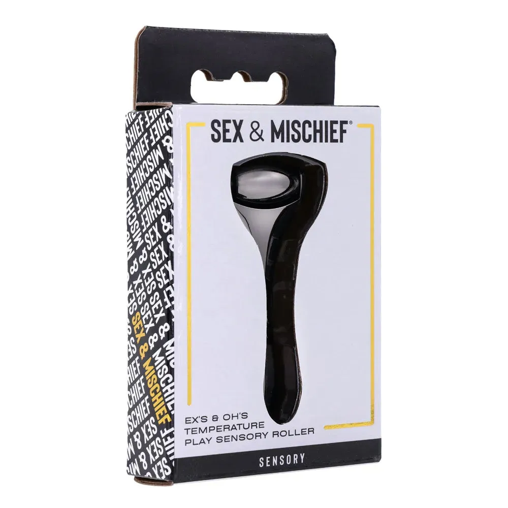 S&M Exs & Ohs Temperature Play Sensory Roller - Gunmetal Roller