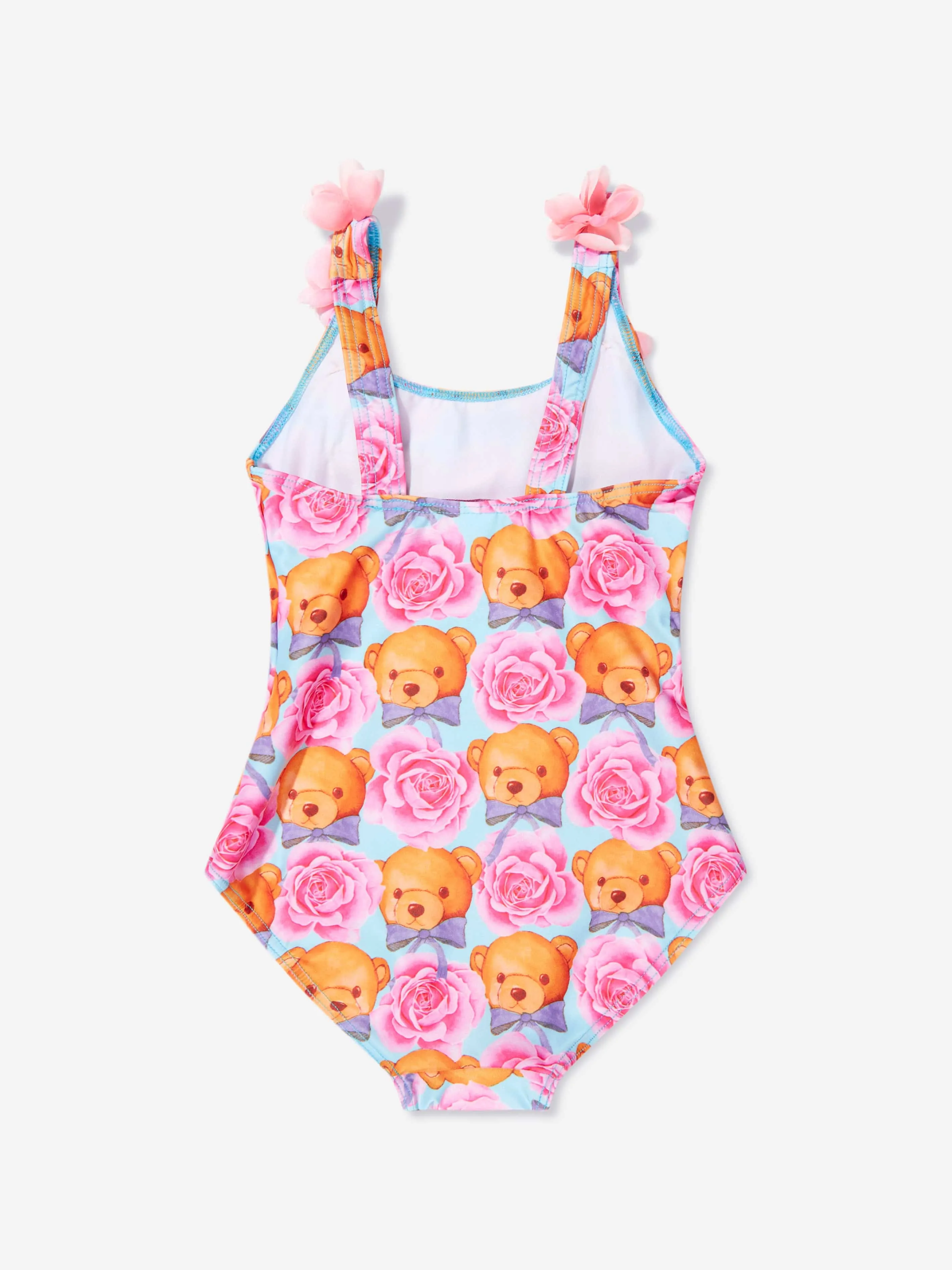 Selini Action Girls Teddy And Rose Swimsuit in Blue