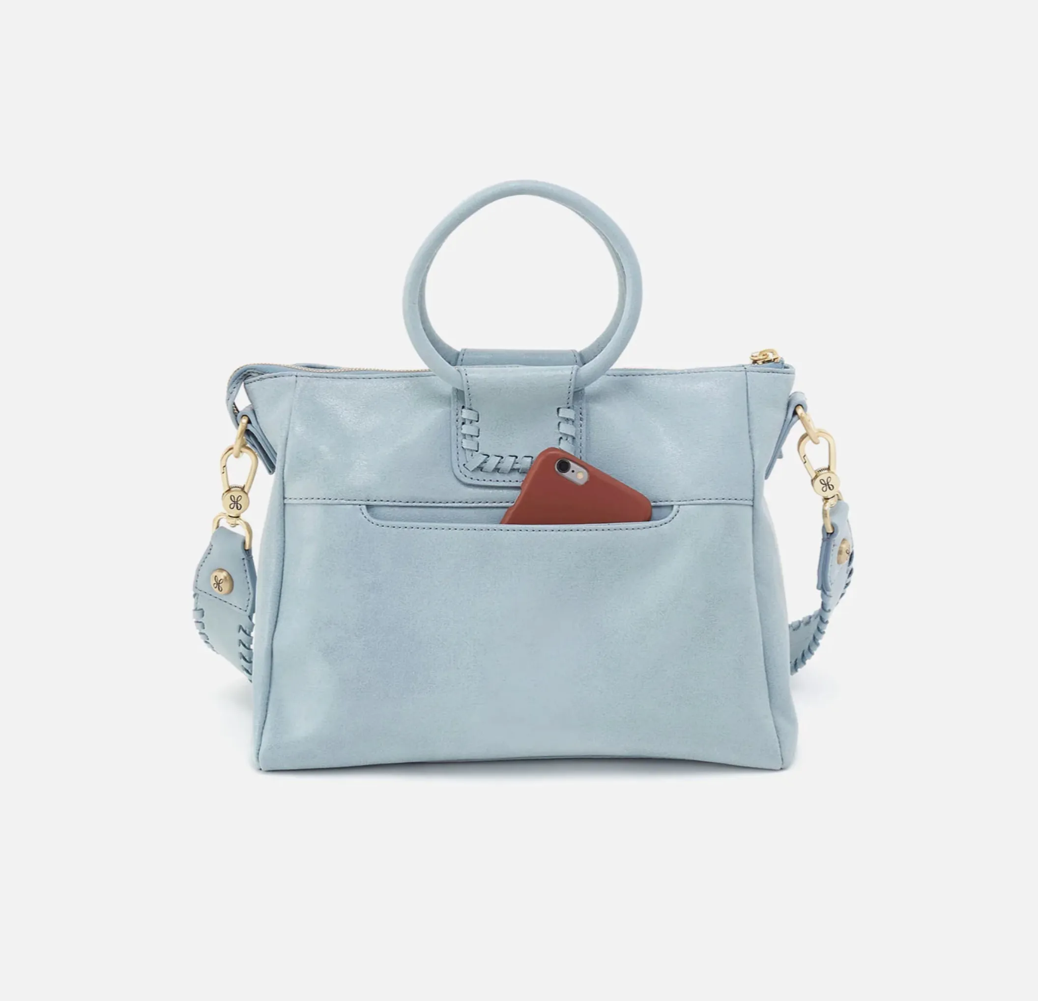 Sheila Medium Satchel by HOBO | Sky